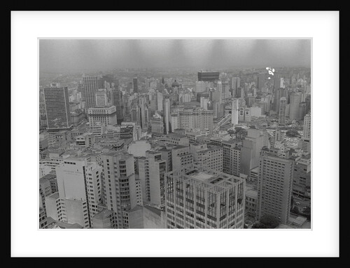 View of Sao Paulo Skyline by Anonymous