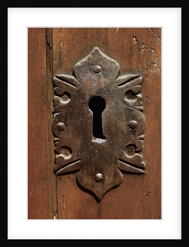 Decorative Iron Keyhole by Anonymous
