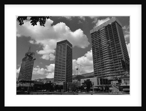 Buildings in the Modern Section of Caracas by Anonymous