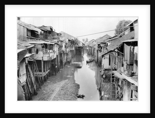 Scene of Squalid Living Area in Village by Anonymous