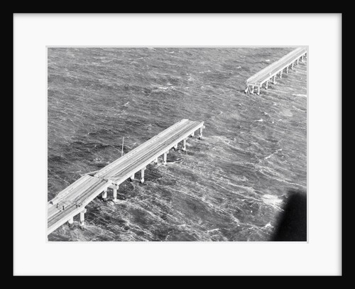 Broken Chesapeake Bay Bridge-Tunnel by Anonymous