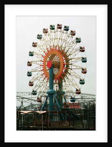 Ferris Wheel Under Construction by Anonymous
