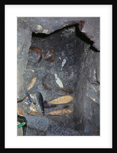 Aztec Artifact Found During Excavation by Anonymous