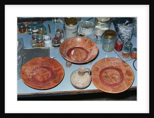 Aztec Artifacts Found During Excavation by Anonymous