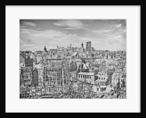 Aerial View of Nuremberg by Anonymous