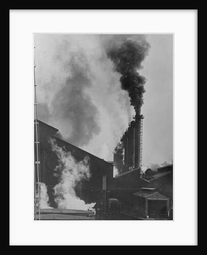 View of Smoke Spewing Plant by Anonymous