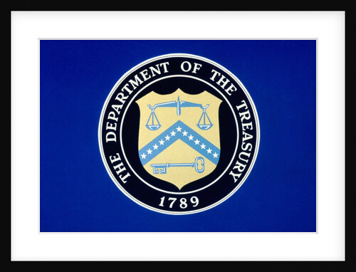US Department of the Treasury Seal by Anonymous