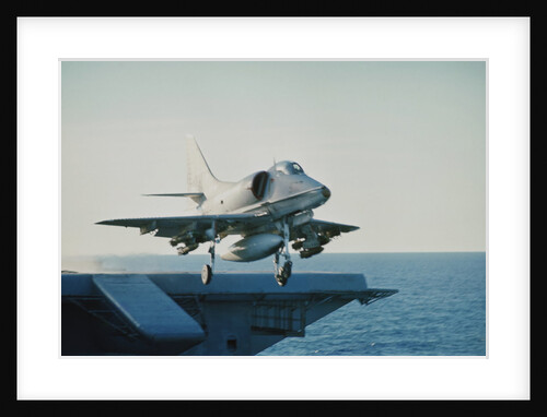 A-4 Skyhawk Taking Off by Anonymous