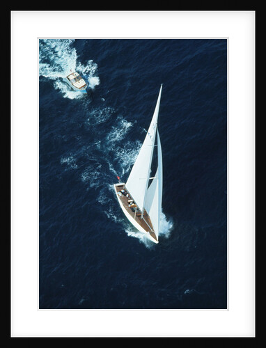 America's Cup Yacht Gretel II by Anonymous