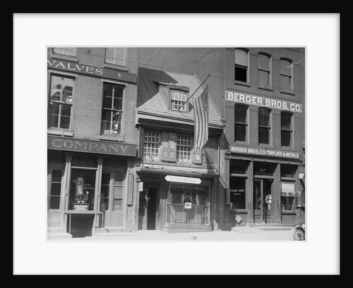 Home of Betsy Ross by Anonymous