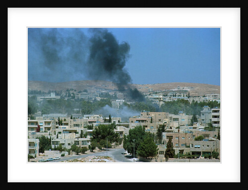 Smoke Billowing from Amman, Jordan by Anonymous