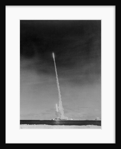 Missile Going into Sky by Anonymous