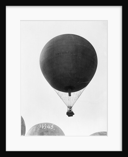Hot Air Balloon in Flight by Anonymous
