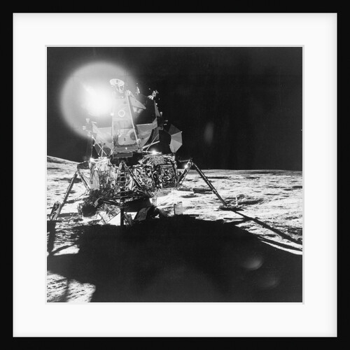 Lunar Module Antares on the Moon by Anonymous