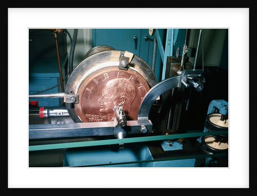 Minting of Eisenhower Dollar Coin by Anonymous