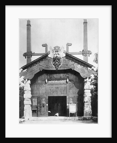 View of Pagan Shrine in Germany by Anonymous
