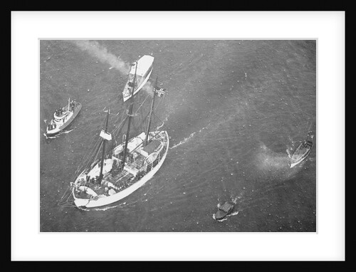 The Maud Leaving Harbor by Anonymous