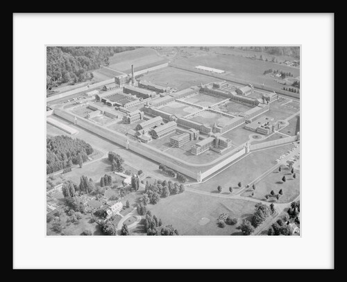 Aerial View of Attica Prison by Anonymous