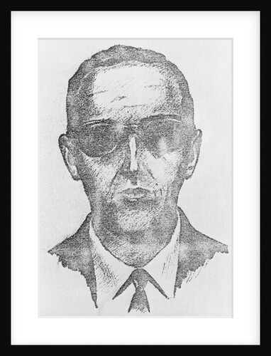 Sketch of Highjacking Suspect D. B. Cooper by Anonymous
