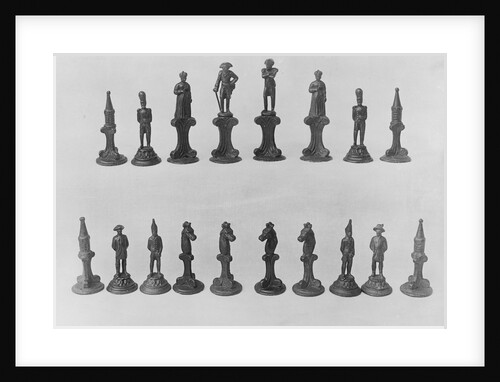 Napoleon's Chess Statuettes by Anonymous