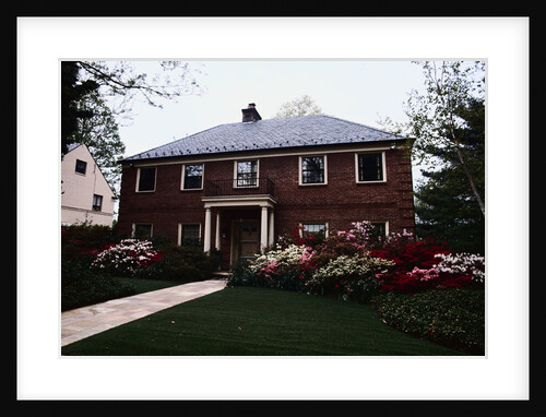 Front of J. Edgar Hoover Home by Anonymous