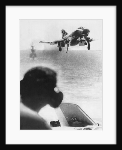 Airplane near American Carrier by Anonymous