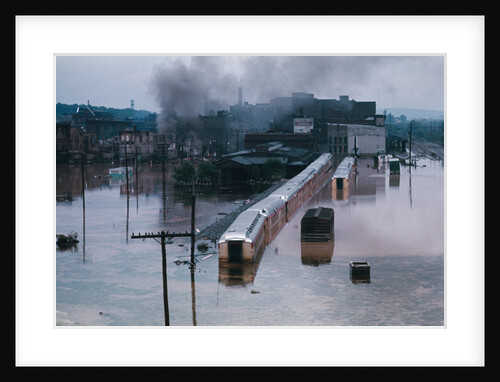 Flood in City of Wilkes-Barre by Anonymous