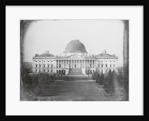 Exterior of Capitol Building in Washington by Anonymous
