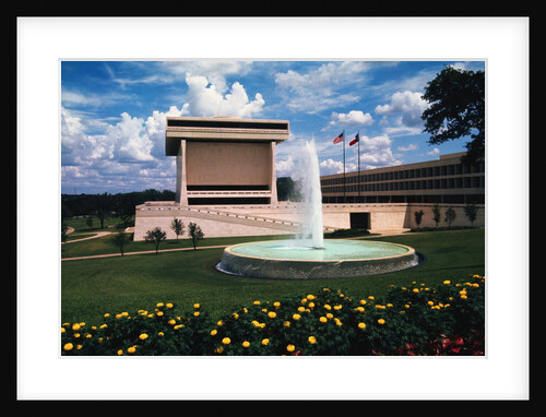 Exterior View of Lyndon B Johnson Library by Anonymous
