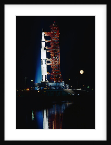 Nighttime View of the Apollo 17 Spacecraft by Anonymous