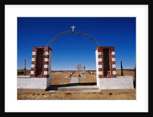Burial Ground in Wounded Knee by Anonymous