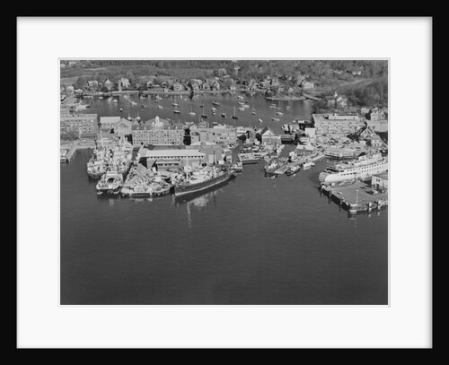 Aerial View of the Woods Hole Oceanographic Institute by Anonymous