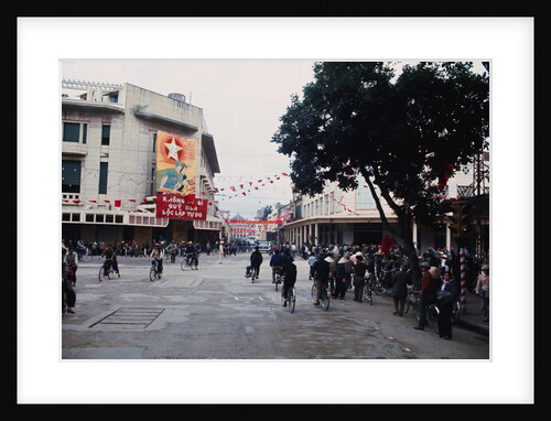 People in the Streets of Hanoi by Anonymous