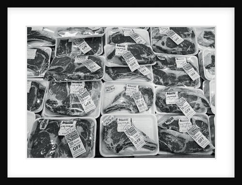 Packaged Discounted Meat by Anonymous
