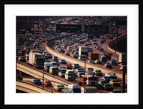 Rush Hour Traffic in Los Angeles by Anonymous