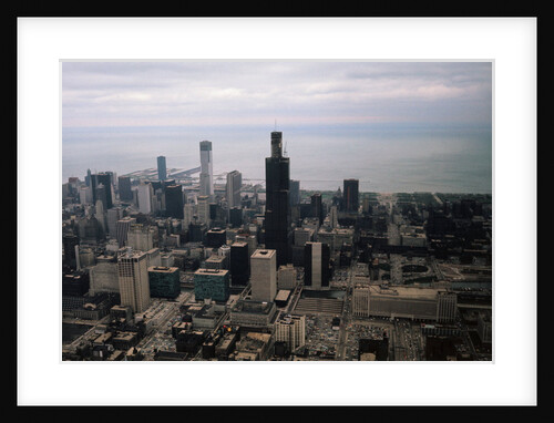 Sears Tower Nearing Completion by Anonymous