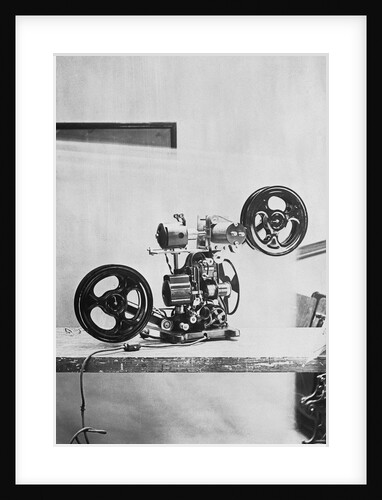 Early "Talkie" Movie Projector by Anonymous