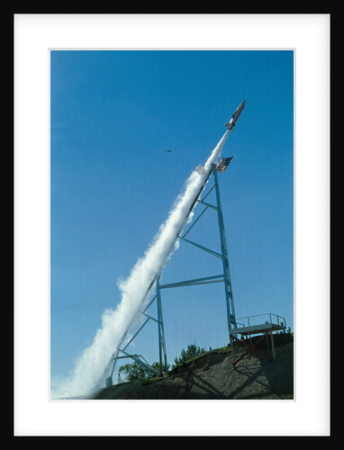 Evel Knievel's Rocket Launching by Anonymous