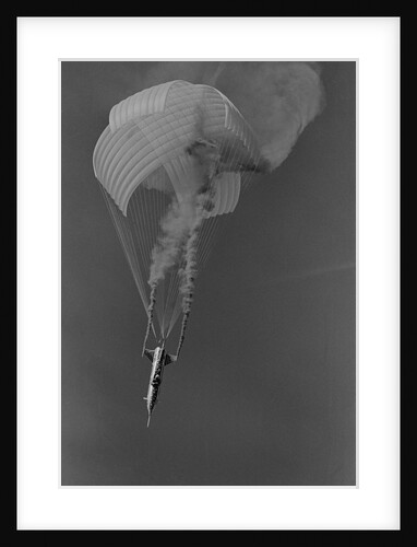 Evel Knievel Flying Rocket with Parachute by Anonymous