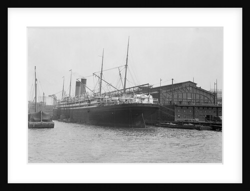 Adriatic Ship Docked by Anonymous