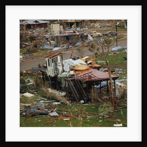 Houses Destroyed by Cyclone Tracy by Anonymous