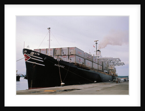 View of Mayaguez Docking at Port by Anonymous