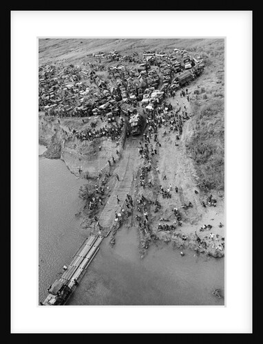 Convoy Crossing the Song Ba River by Anonymous