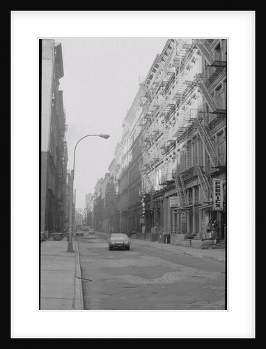 Scene on Mercer Street by Anonymous