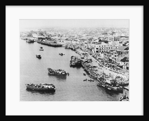 Boats Transporting Refugees by Anonymous