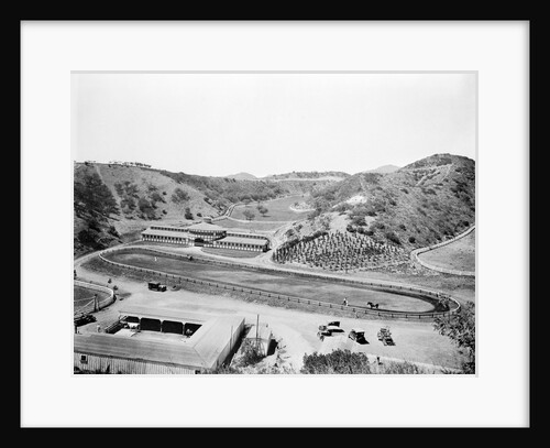 Will Rogers Polo Stables and Field by Anonymous