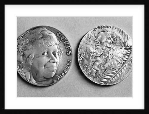 Dr. Margaret Mead Depicted on Coin by Anonymous