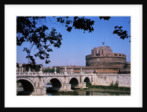 Bridge of Angels and Castel Sant' Angelo by Anonymous