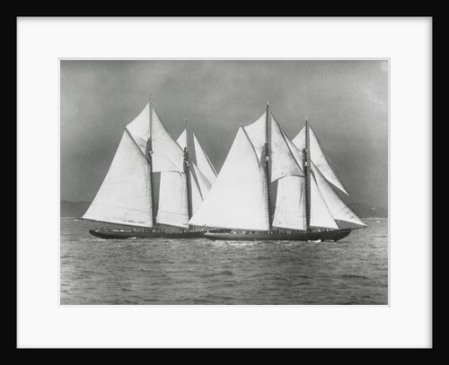 Sailing Vessels Offshore by Anonymous