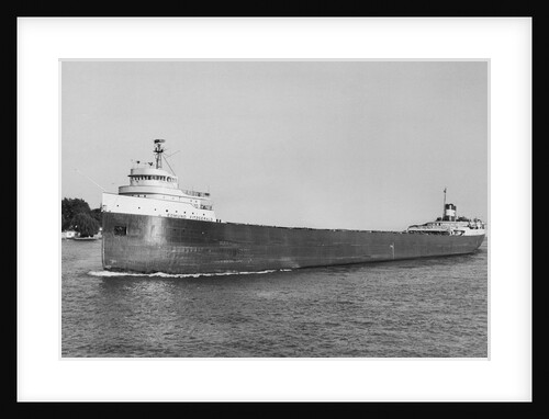 The Edmund Fitzgerald Sailing by Anonymous